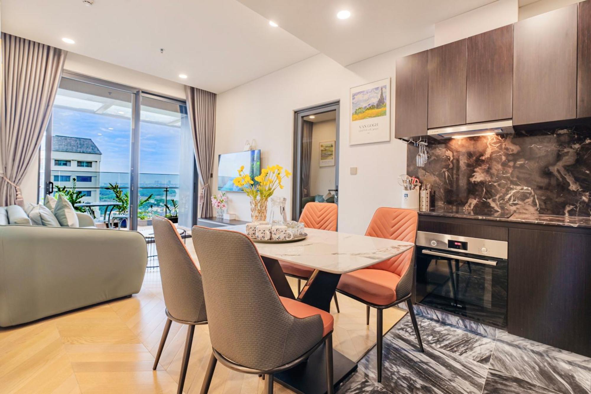 Appartement Ambihome 2br 2wc Lumiere Riverside An Phu District 2 *
