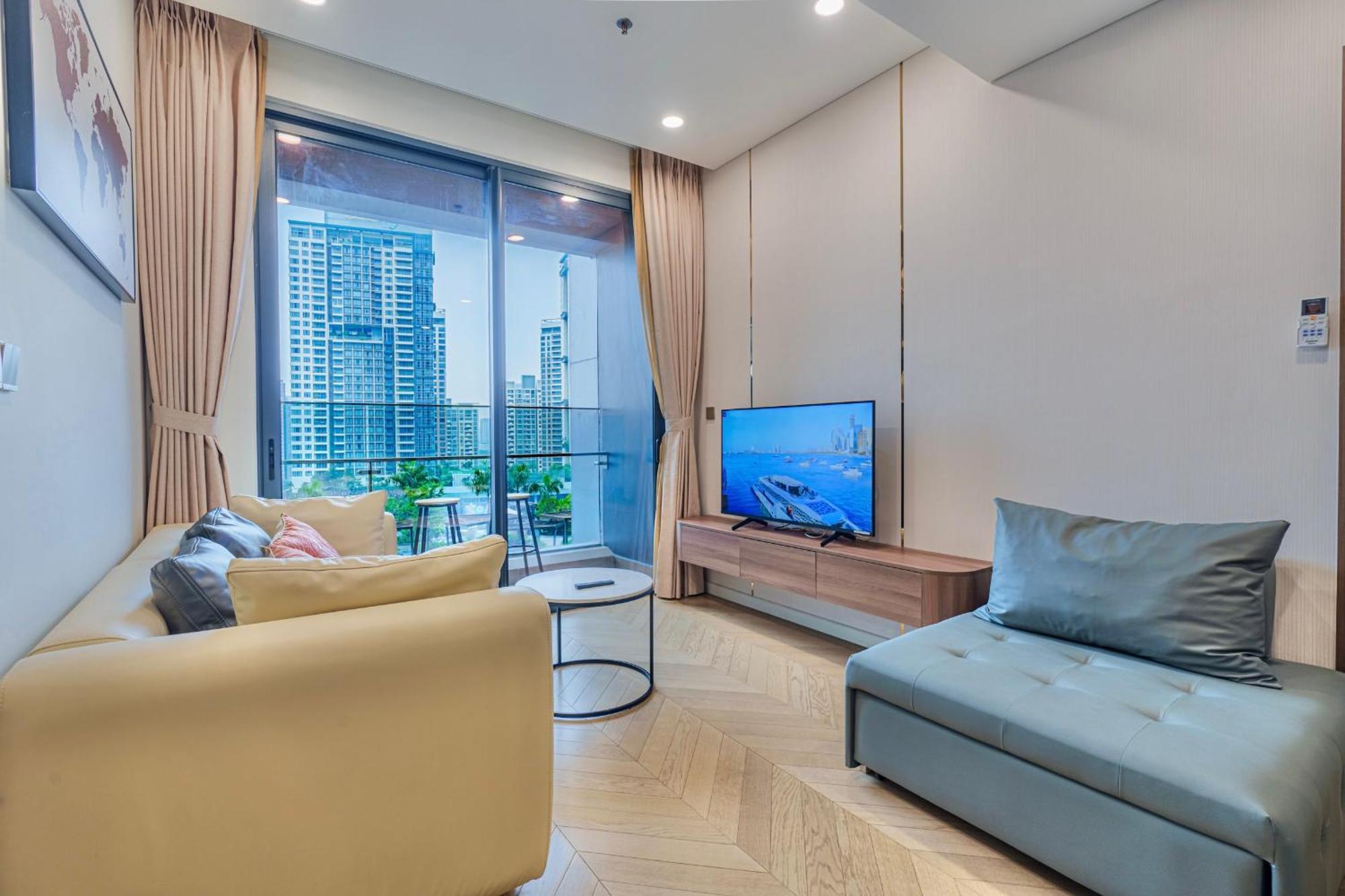 Ambihome 2br 2wc Lumiere Riverside An Phu District 2 Appartement *